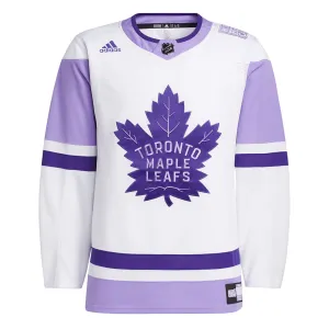 adidas - Men's Toronto Maple Leafs Hockey Fights Cancer Jersey (HB1755)