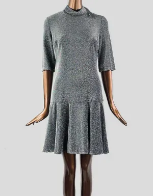 BLACK HALO Shimmer Cocktail Mini Dress w/ Tags - 12 US