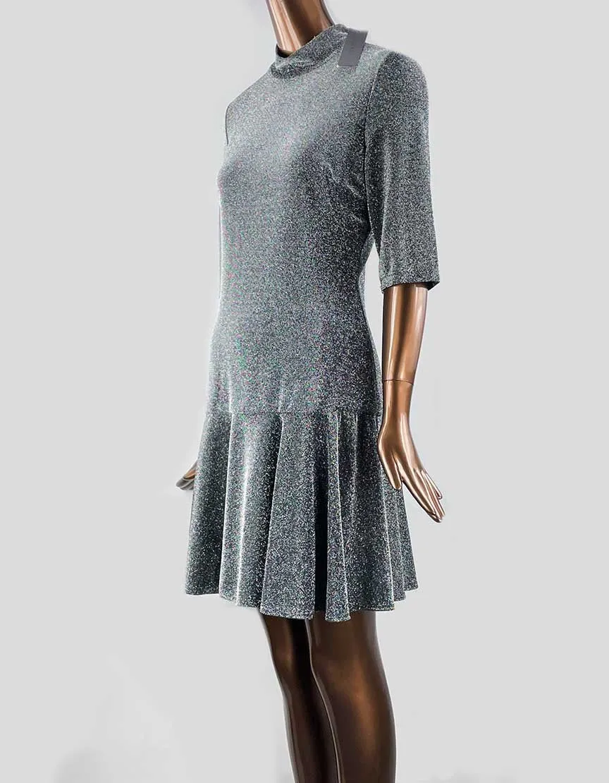 BLACK HALO Shimmer Cocktail Mini Dress w/ Tags - 12 US