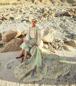 Maryam Hussain Luxury Lawn Collection Vol-II – MINT