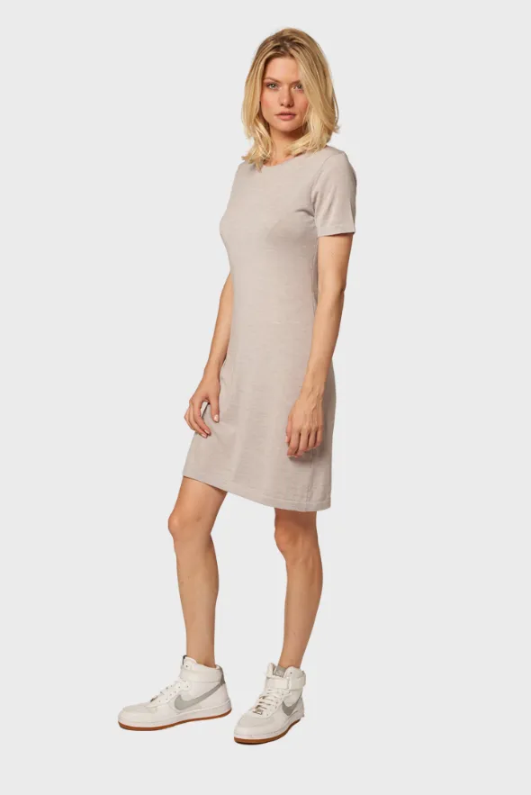 Merino Wool T-Shirt Dress